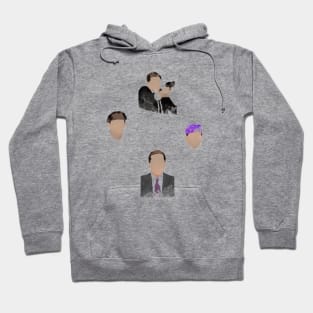 the office michael scott multiple characters Hoodie